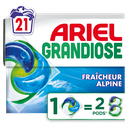 ARIEL Lessive capsules Grandiose Fraîcheur Alpine 21 capsules 762,3 g