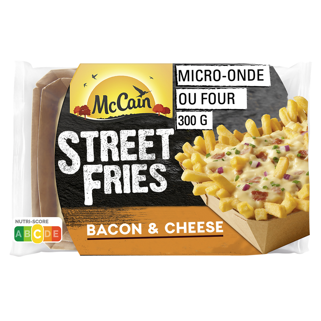 MCCAIN Street Fries Patatas fritas bacon salsa queso 300 g