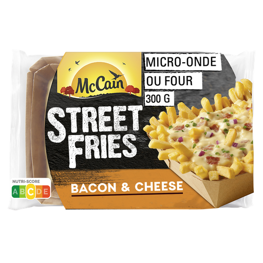 [8710438118063] MCCAIN Street Fries Frites bacon sauce fromage 300 g