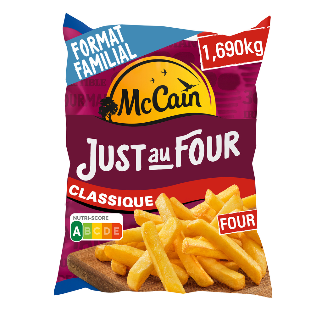 MCCAIN Just au Four Classic Fries 1.690 kg