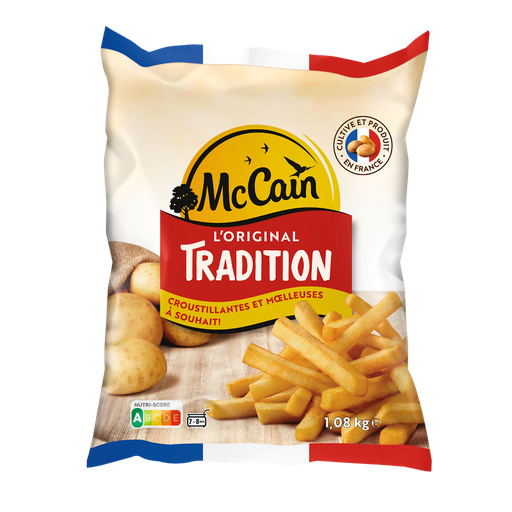 [8710438123876] MCCAIN Patatas Fritas para Freidora Tradition 1,08 kg