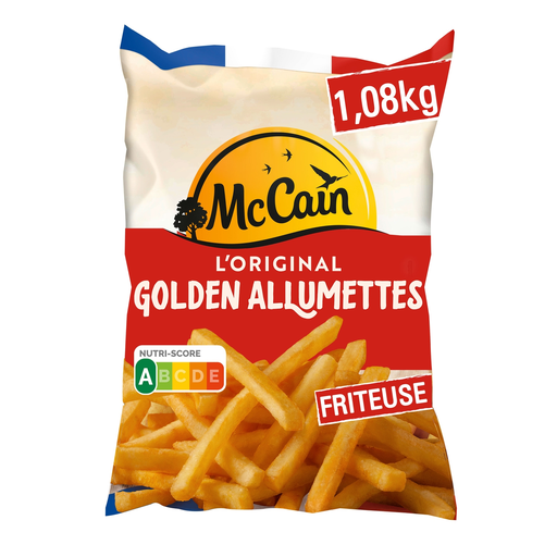 [8710438123968] MCCAIN Golden Matchstick Fries for Fryer 1.08 kg
