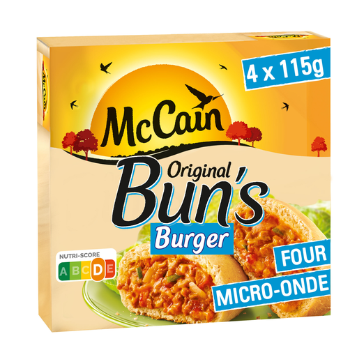 [8710438124057] MCCAIN Original Bun's Burger 460 g