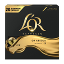 L'OR Espresso Coffee Capsules Or Absolu intensity 9, 20 capsules 104 g