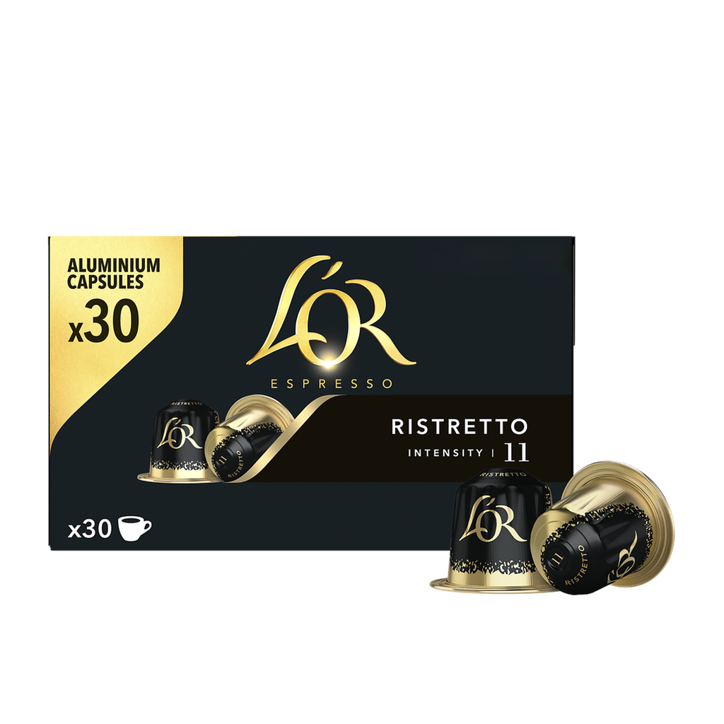 L'OR Espresso Ristretto Coffee Capsules intensity 11, 30 capsules 156 g