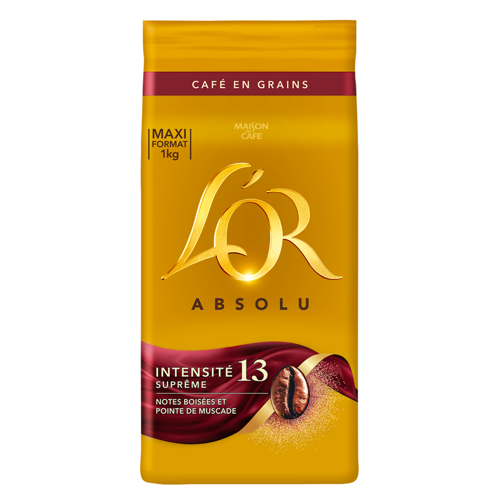 L'OR Absolu Supreme Coffee Beans Intensity 13 1 kg