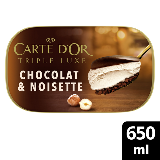 [8711327584969] CARTE D'OR Triple Luxe Chocolate and Hazelnut Ice Cream 440 g