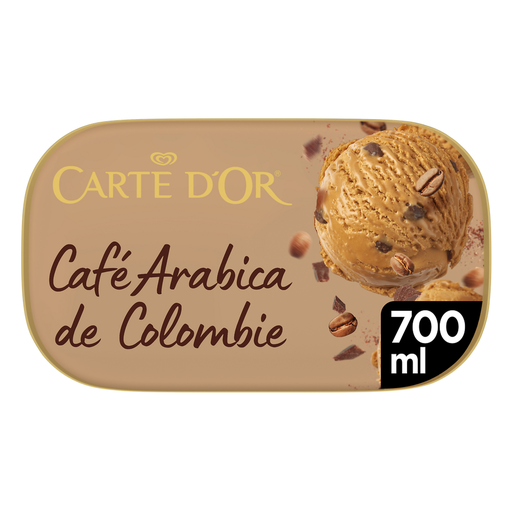 [8711327615090] CARTE D'OR Crème glacée Café Arabica de Colombie et chocolat 700 ml