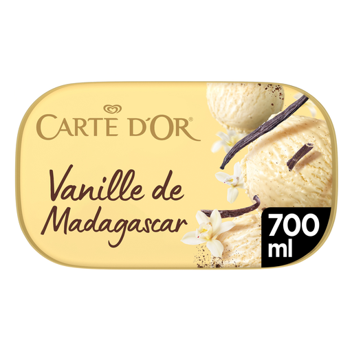 [8711327615380] CARTE D'OR Crème Glacée vanille de Madagascar 700 ml