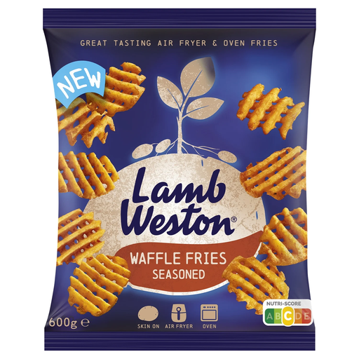 [8711571093262] LAMB WESTON Patatas Waffle Sazonadas 600 g