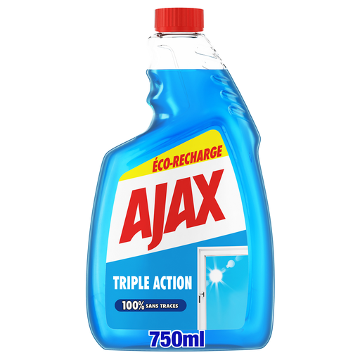 [8718951546653] AJAX Nettoyant vitres triple action Ecolabel 750 ml