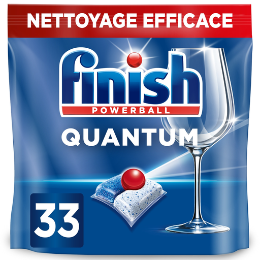 [8720065006541] FINISH Quantum All in One Dishwasher Capsules, 33 washes 343 g