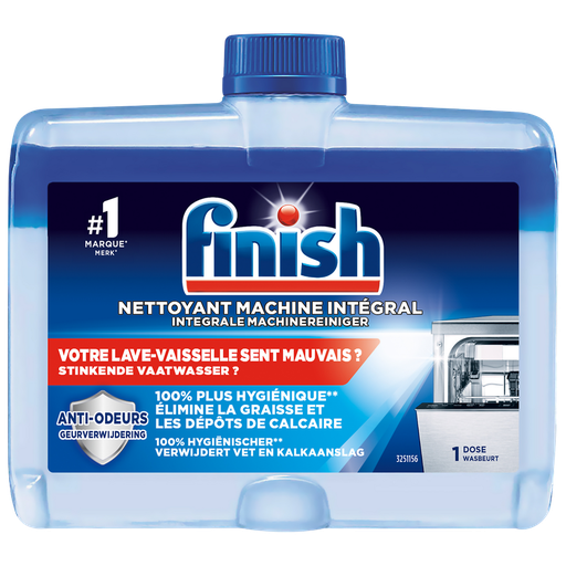 [8720065008323] FINISH Dishwasher cleaner liquid anti-odour 250 ml