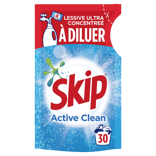 [8720181087097] SKIP Active Clean Dilutable Laundry Detergent 500 ml
