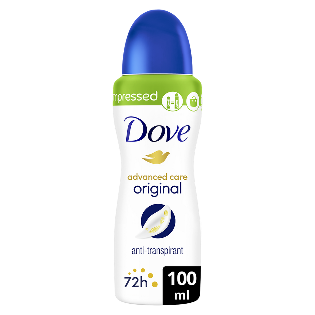 DOVE Compressed Anti-perspirant Deodorant Spray Original 100 ml