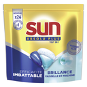 SUN Absolu Plus All-in-1 Bicarbonate Dishwasher Capsules 26 pcs