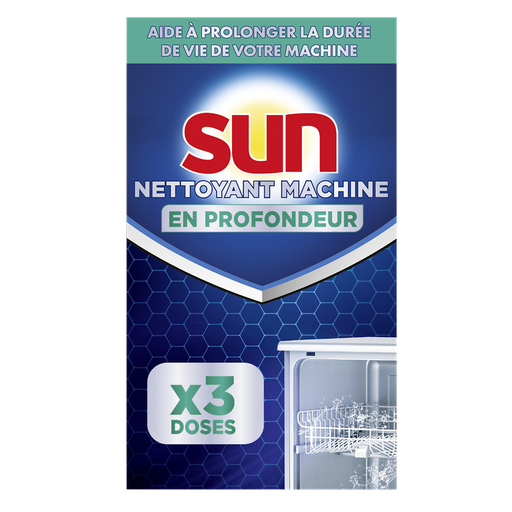 [8720181487453] SUN Sel Nettoyant Machine Lave Vaisselle En Profondeur 120 g