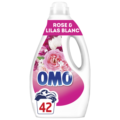 [8720181525995] OMO Liquid Detergent Rose and White Lilac 1.764 L