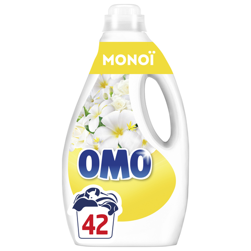 [8720181526008] OMO Liquid detergent natural essences Tahiti monoï 1.764 L
