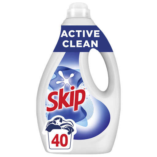 [8720181664595] SKIP Liquid Detergent Active Clean 40 washes 1.68 L