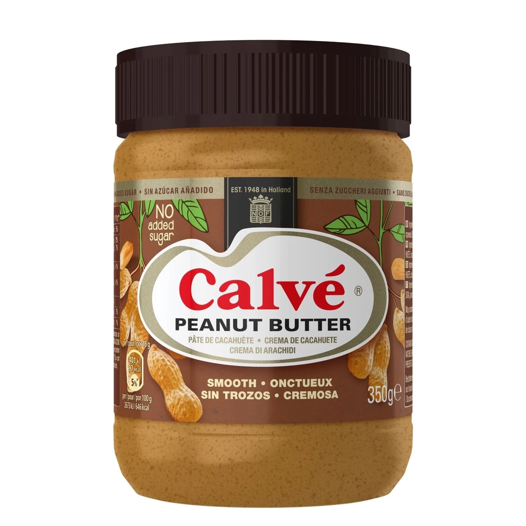 CALVE Manteiga de Amendoim Cremosa 350 g