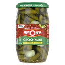 AMORA Mini Gherkins with Spices and Herbs 205 g