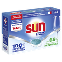 SUN Pastilhas máquina lavar loiça tudo em 1 regular 24 cápsulas
