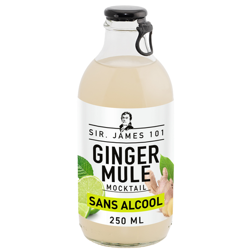 [8720892260239] SIR JAMES 101 Mocktail Ginger Mule sem álcool 0.25 L