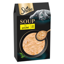 SHEBA Chicken Fillet Soup for Cats 4x40g