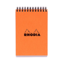 RHODIA A7 Notepad Small Squares 80 Sheets Orange