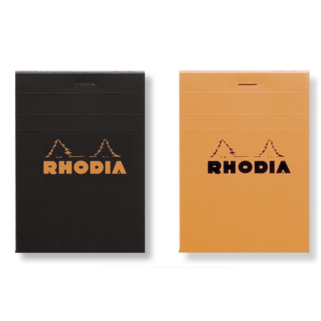 Rhodia Bloc Notes N°12 80 Pages P'Tits Carreaux 85X12Cm