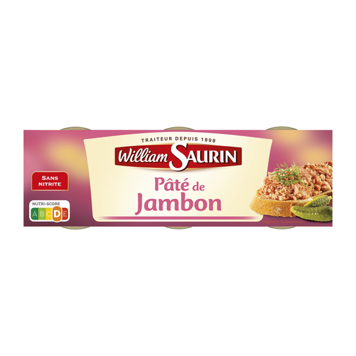 [3038355724538] WILLIAM SAURIN Paté de Presunto 230 g