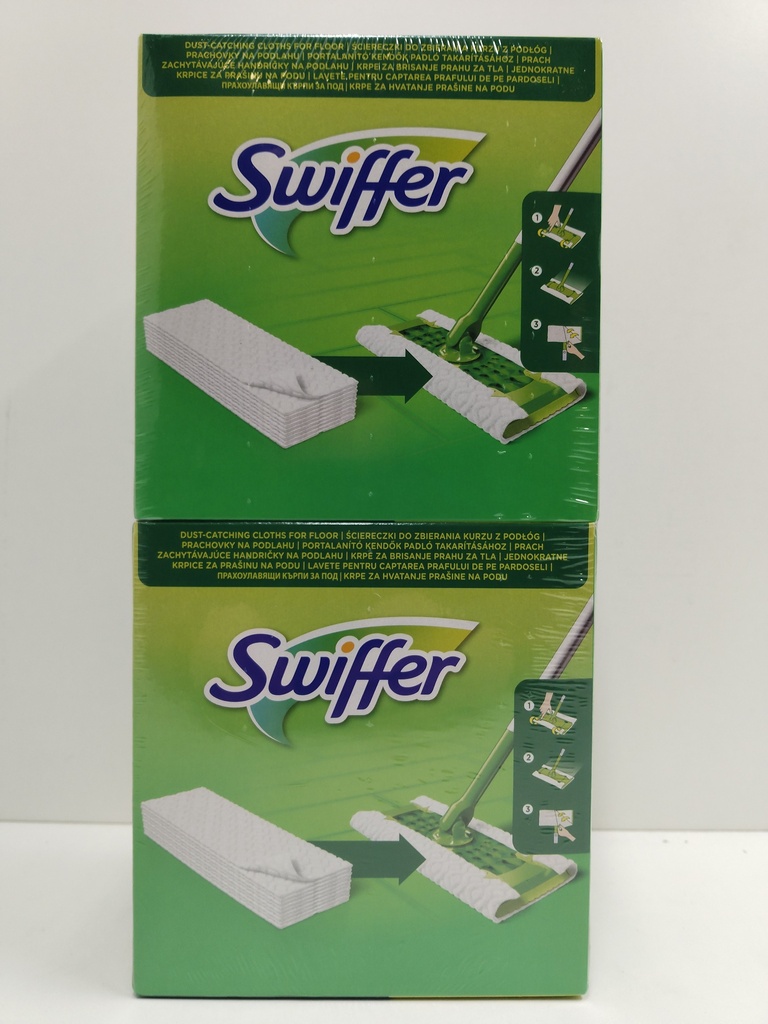 Swiffer Sweeper Lingettes Attrappe-Poussière 2X36 Pc. - Recharge