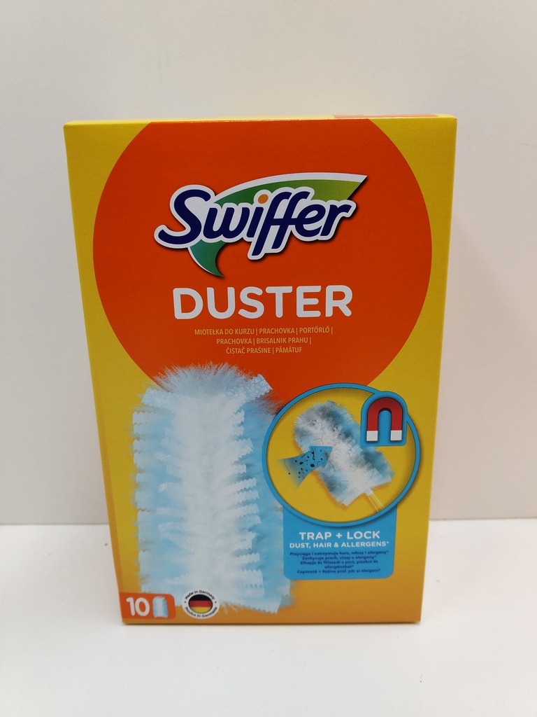 Swiffer Duster Lingettes Attrappe-Poussière 10 Pc. - Recharge