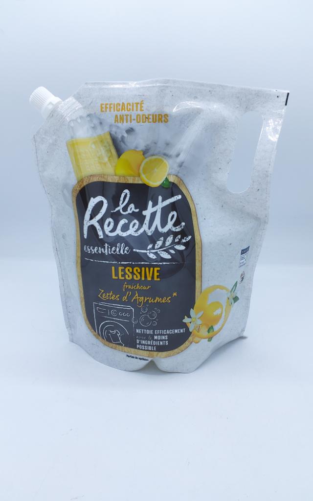 La Recette Liquide 1260 Ml Zestes D'Agrumes - 28Sc (Recharge - Sac)