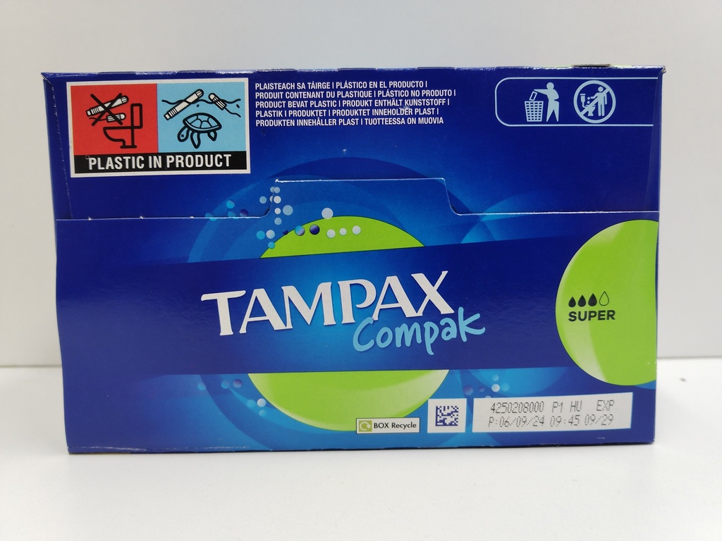 Tampax Compak Tampons 36 Pc. Super (Abs. 3)