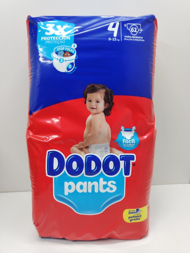 Dodot Pants 62 Pc. N°4 (9-15 Kg)