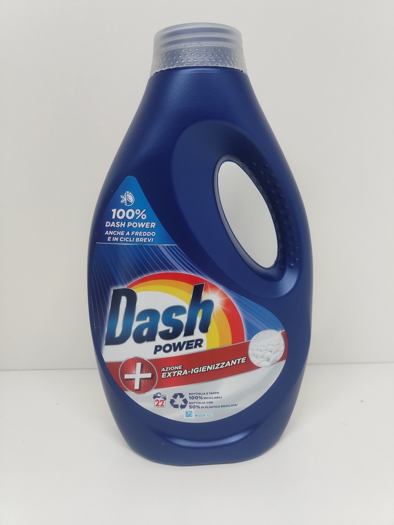Dash Liquide "Power" 4 X 1100 Ml Azione Extra-Igienizzante - 4 X  22Sc