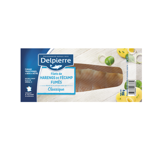 [3038680063630] DELPIERRE Mild Herring Fillets 200 g