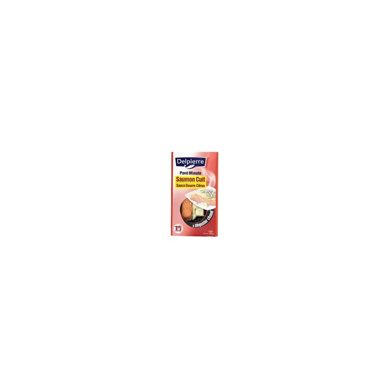 DELPIERRE Pavé Saumon Sauce Beurre Citron 120 g