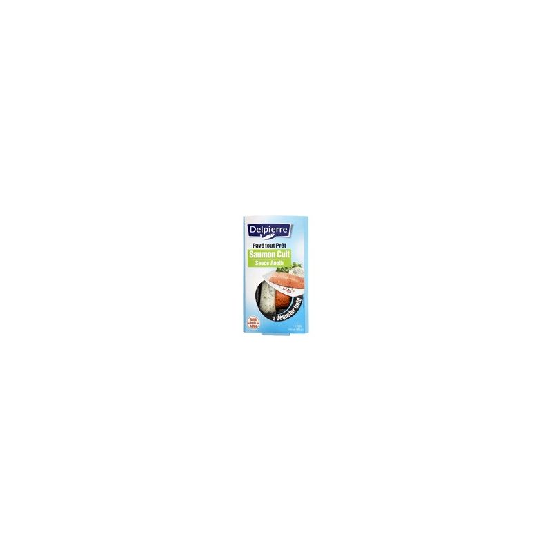 DELPIERRE Pavé de Saumon Frais à l'Aneth 120 g