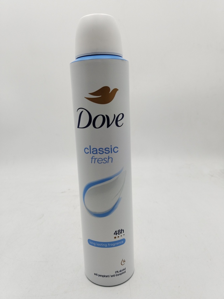 Dove Deo Spray 200 Ml Classic Fresh