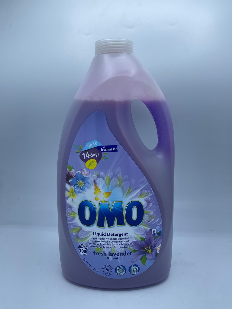Omo Liquide 5 L Fresh Lavender & Mint - 100Sc