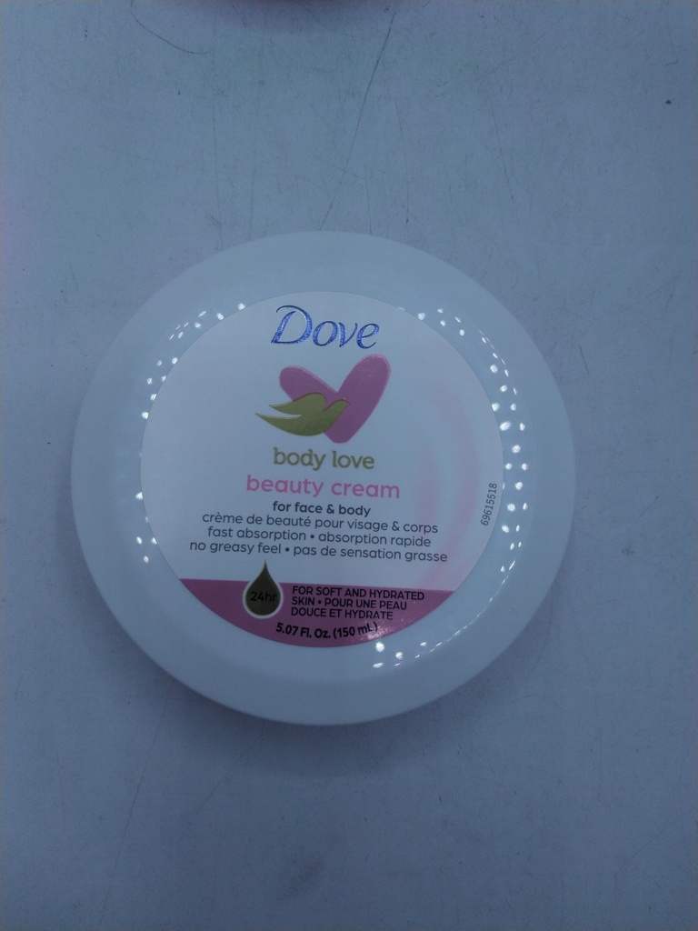 Dove Crème De Beauté 150 Ml Visage&Corps Pour Une Peau Douce Et Hydrate