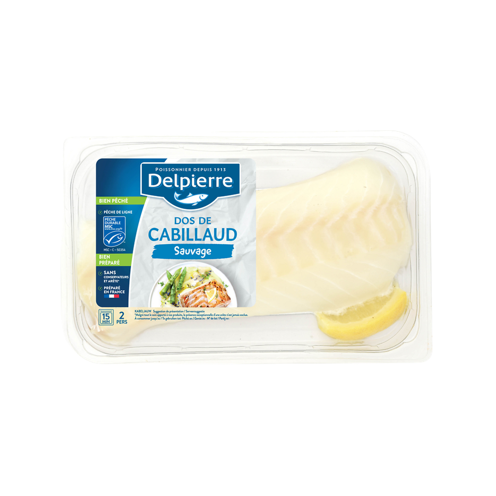 DELPIERRE Lomo De Bacalao Msc 325 g