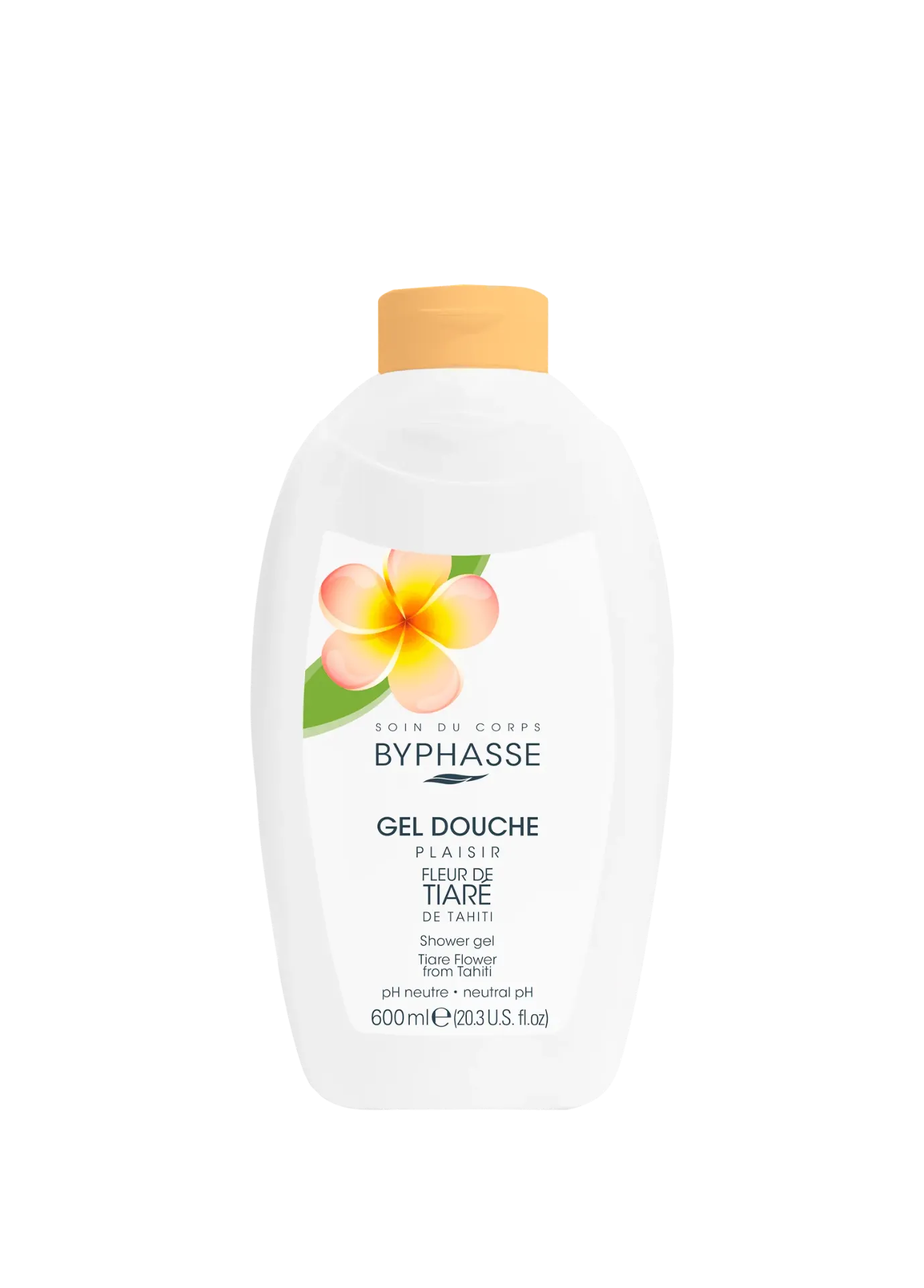 Byphasse Plaisir Gel De Douche Fleur De Tiaré 600Ml
