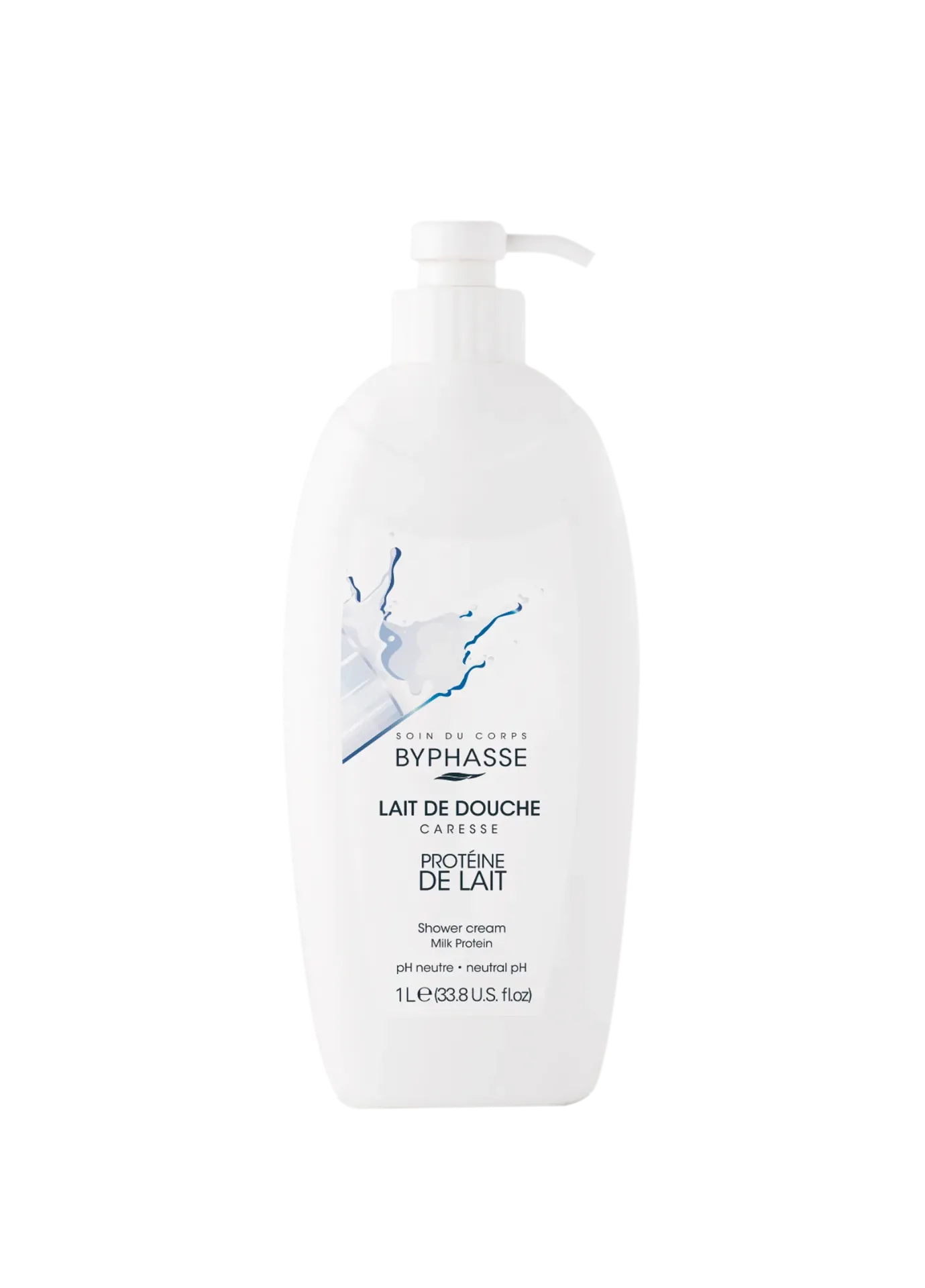 Byphasse Caresse Lait De Douche Protéine De Lait 1L