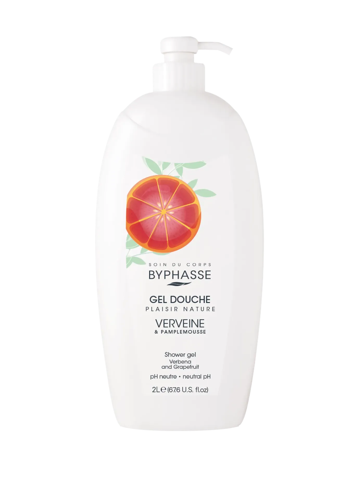 Byphasse Plaisir Nature Gel Douche Verveine & Pamplemousse 2L