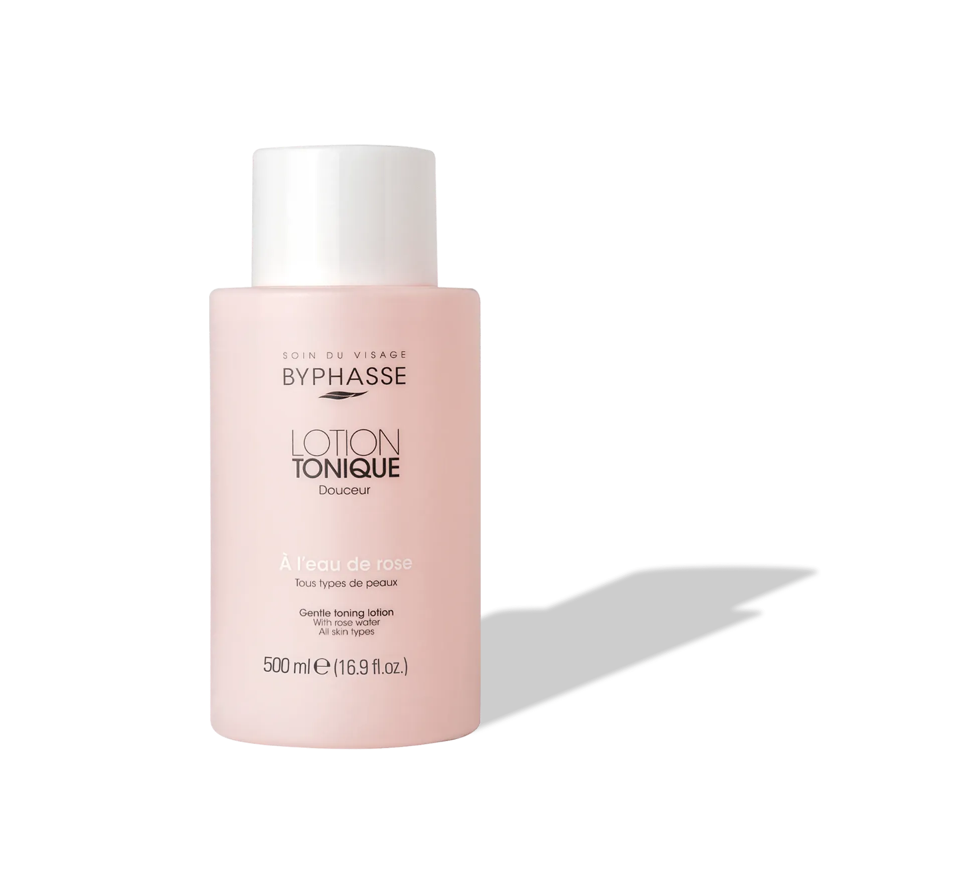 Byphasse Lotion Tonique Douceur À L'Eau De Rose Tous Types De Peaux 500Ml