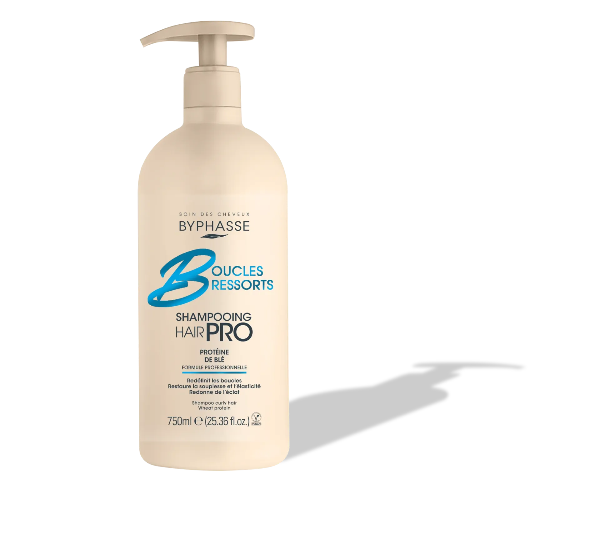 Byphasse Hair Pro Boucles Ressorts Shampooing Cheveux Bouclés 750 Ml